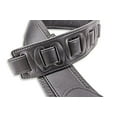 thumbnail image 4 of Walker Williams G 46 Black On Black Padded Guitar Strap with Glove Leather Back, 4 of 5