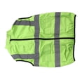 thumbnail image 4 of Chaleco refrescante de verano con ventilador, chaleco con aire acondicionado, banda reflectante, ropa de trabajo recargable, 5 V, verde fluorescente, XXXL, 4 of 15