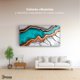 thumbnail image 2 of Cuadro Decorativo Canvas Revolution Mosaico Natural 120x60, 2 of 3
