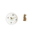 thumbnail image 5 of Reloj de pared,Reloj de pared decorativo,moderno y elegante.,Reloj de pared redondo silencioso y sin tictac,regalo,Figura de escritorio,Estatua de gato,linda estantería,escritorio,decoración, 5 of 8