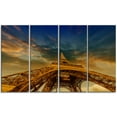 thumbnail image 2 of Dramatic Sky above Paris Paris Eiffel Towerin Paris - Cityscape Canvas Print, 2 of 3