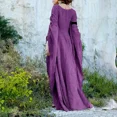 thumbnail image 3 of Vestidos medievales para mujer, disfraz de Cosplay renacentista Victoria, vestido de pirata gótico, ropa europea, vestido de carnaval, fiesta, 3 of 4