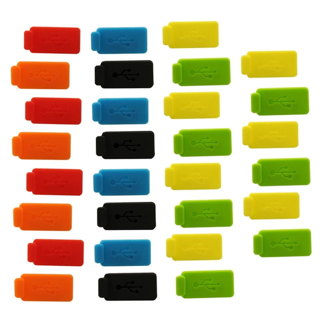 TABLETREANDS 30Ud Cubierta Para USB Protector Polvo Material Y Elegante
