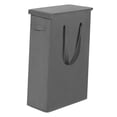 thumbnail image 4 of Cesto plegable para ropa sucia, organizador de almacenamiento de ropa, cesto de lavandería portátil de 60 litros para guardería, sala de estar y Gris, 4 of 8