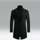 thumbnail image 2 of Chaquetas Informales Para Hombre Otoño/Invierno Nuevo Estilo Más Chaqueta de Abrigo de Solapa de Lana de Color Sólido de Algodón Odeerbi ODB-4, 2 of 6