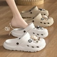 thumbnail image 6 of Panliya is beautiful Cartoon Charms Clogs Eva Soft Summer House Slippers Women's Sandals Slipper Man Shoes Kids Indoor Slipper, 6 of 9