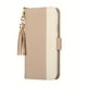 thumbnail image 2 of PU Leather Case With Card Holder Kickstand Shockproof Flip Cover For Samsung Galaxy A20/A22/A32/A41/A53/S22 Ultra, Wallet Book Stand Folio Card Holder Phone Cover, 2 of 5