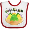 thumbnail image 3 of Inktastic King Cake Baby Mardi Gras Boys or Girls Baby Bib, 3 of 4