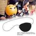 thumbnail image 4 of Elastic Band Felt Material Easy To Wear Pirate Eye Patch, Soft Comfortable Skull Eye Cover, Skull Eye Patch, For  Pirate-Themed Party Black Rope Pure Color,Black Rope Skull With, 4 of 8