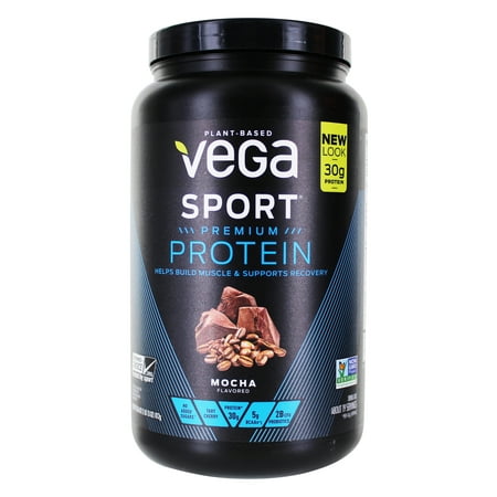 Vega - Vega Sport Premium Plant-Based Protein Powder Mocha - 28.6 oz ...