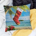 thumbnail image 2 of BANET Christmas Throw Pillow Cushion Cover, on The on Design, Decorative Square Accent Pillow Case 20x20in, 2 of 5