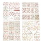 thumbnail image 1 of Nail Art Sticker, Christmas Theme Decoration Sticker, Kids For Decoration Sticker DIY Christmas ANGGREK Otros, 1 of 8