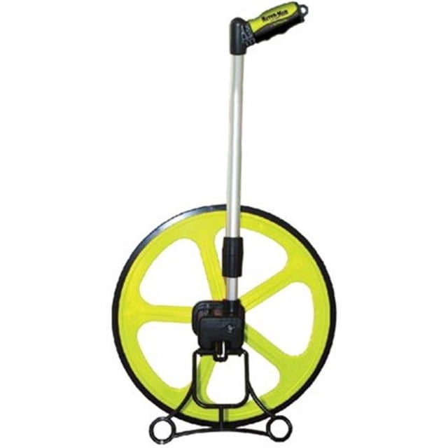 19 Inch Measuring Wheel Hi Viz Green