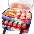 thumbnail image 5 of Unicorn Insulated Double Layered Lunch Bag with Two Compartments, Large Capacity, Hand Carry, 7.1x11.4x16.1 Inches, 5 of 6