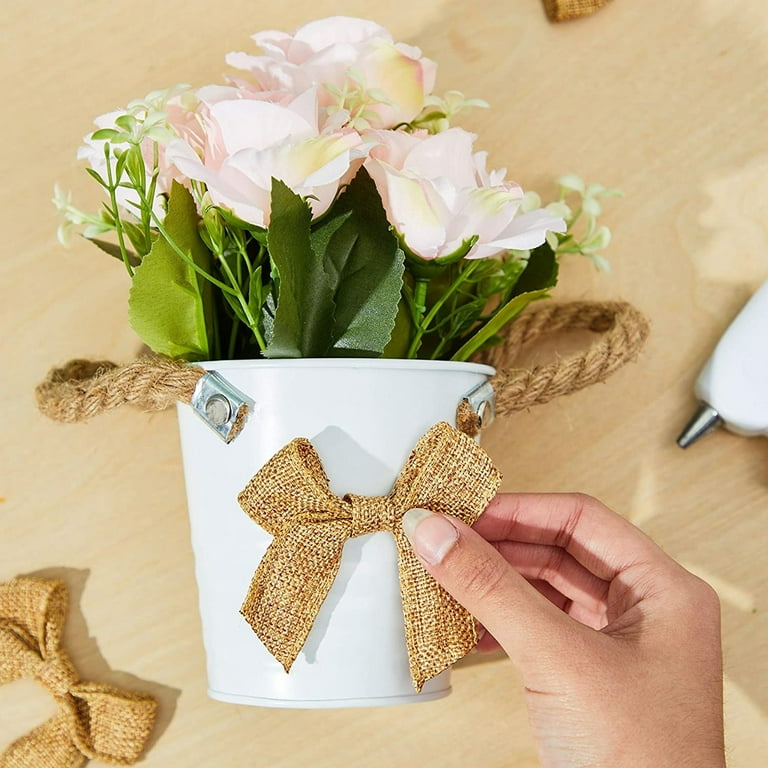 Burlap Bow – Bows Arts