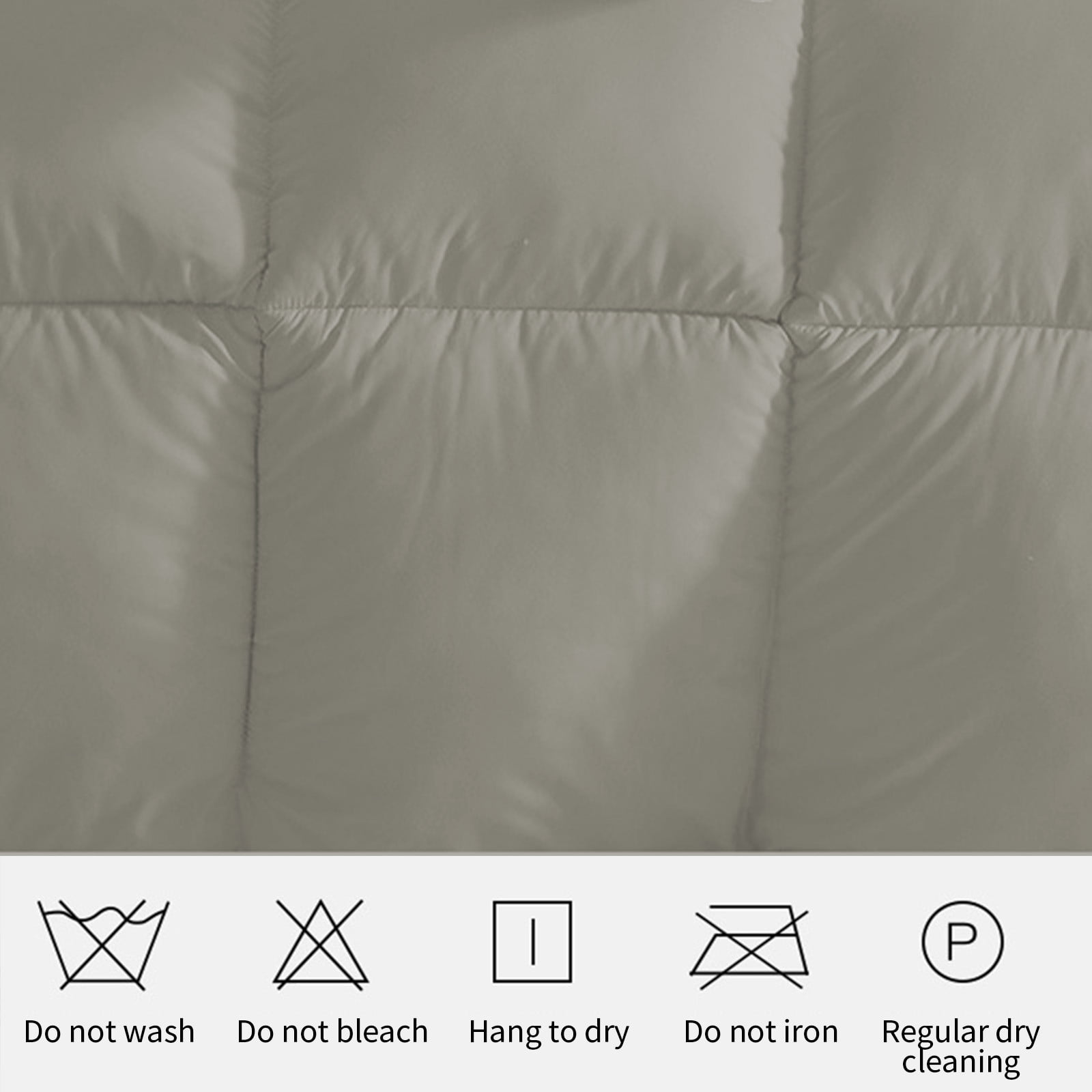Kezqiaxn Twin xl Comforter Down Comforter Full Size 78.7x59In Quilting Supplies Lightweight Comforter Duvet Insert, Soft Medium Warmth All Season Comforters Gray