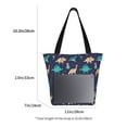 thumbnail image 2 of Bingfone Cartoon Dinosaur Women Shoulder Tote Bags Casual Bag Ladies Shopping Handbag, 2 of 6