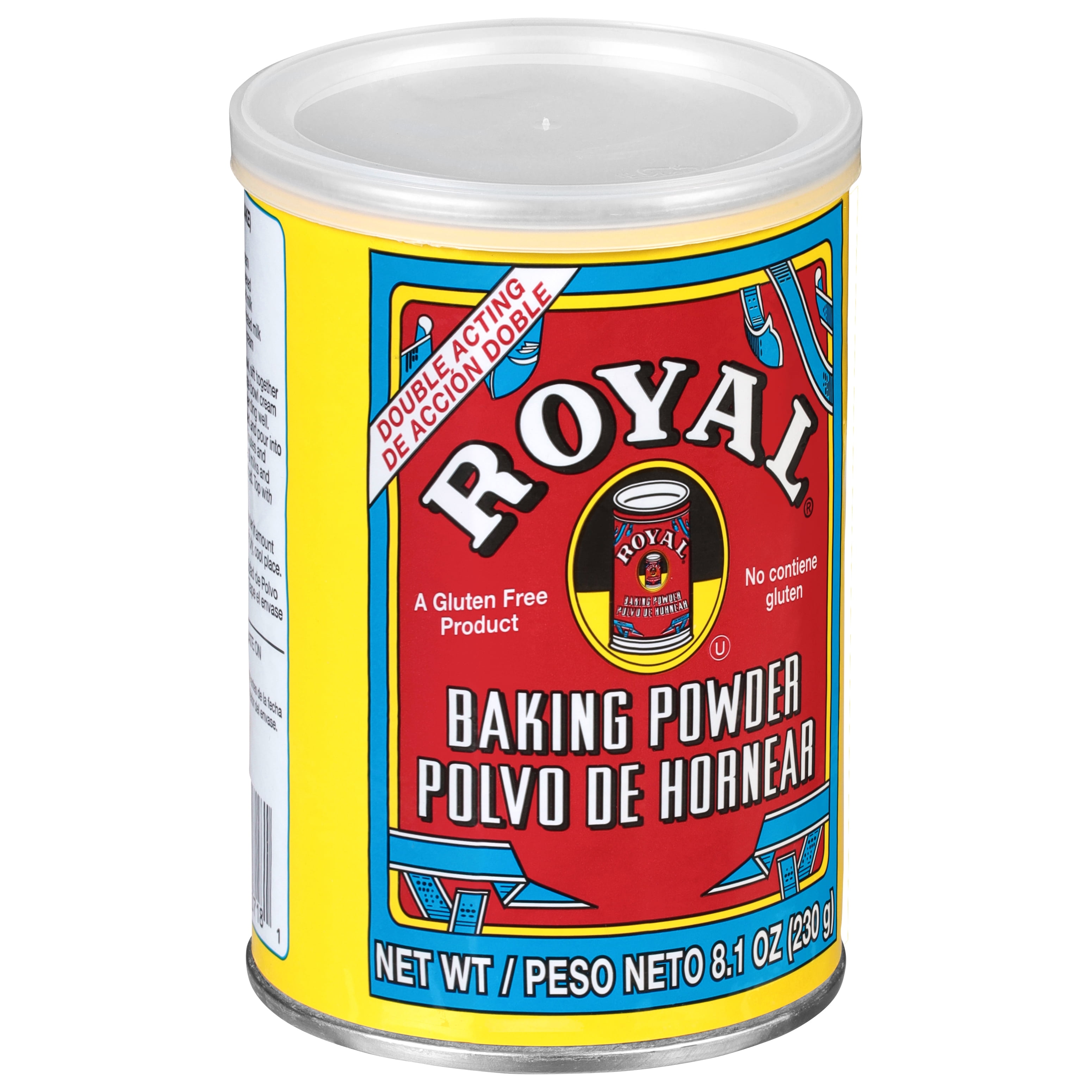 Great Value Double Acting Baking Powder, 8.1 oz 