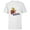 White, variant on The Simpsons Bart Simpson Skate Royalty - Short Sleeve T-Shirt for Kids - Customized-White
