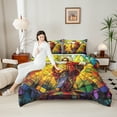 thumbnail image 4 of jejeloiu Boho Theme Bedding Comforter Set,Bohemian God Twin Comforter Sets,Merry Xmas Bedding Set For Men Women,Ultra Soft Home Decor Reversible,2-Piece, 4 of 8