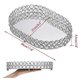 thumbnail image 3 of Mirrored Crystal Vanity Makeup Tray, Jewelry Trinket Storage Tray Cosmetic Perfume Display Tray (Si, 3 of 5