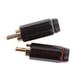 thumbnail image 4 of Conector RCA 2 piezas de Enchufe RCA Conector de sonido a Duradero Negro Fanmusic Conector RCA, 4 of 6