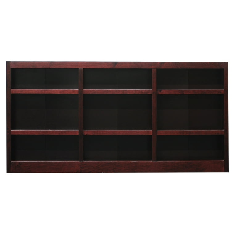 Concepts in wood shelf triple wide on sale wood bookcase