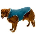 thumbnail image 6 of FurHaven Flex-Fit Reversible Two-Tone Fur Dog Coat - Large, Marine Blue, 6 of 11
