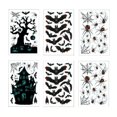 thumbnail image 2 of Halloween Decorations - Reusable Window Clings for Halloween Party Decorations Indoor Outdoor Pumpkin Ghost Window Decor Stickers for Office Party Favors Supplies Crafts, 2 of 6