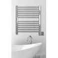 thumbnail image 2 of Amba Sirio S-2933 Dual-Purpose Towel Warmer and Radiator in Brushed Finish, 2 of 2