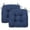 Blue, variant on Shinnwa Chair Cushions for Dining Chairs Memory Foam Chair Pads with Ties Tufted Non Slip Seat Cushions,Set of 4, Blue