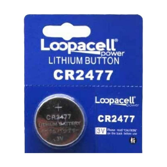 Loopacell CR2477 3V Lithium Cell Batteries (Pack of 1)