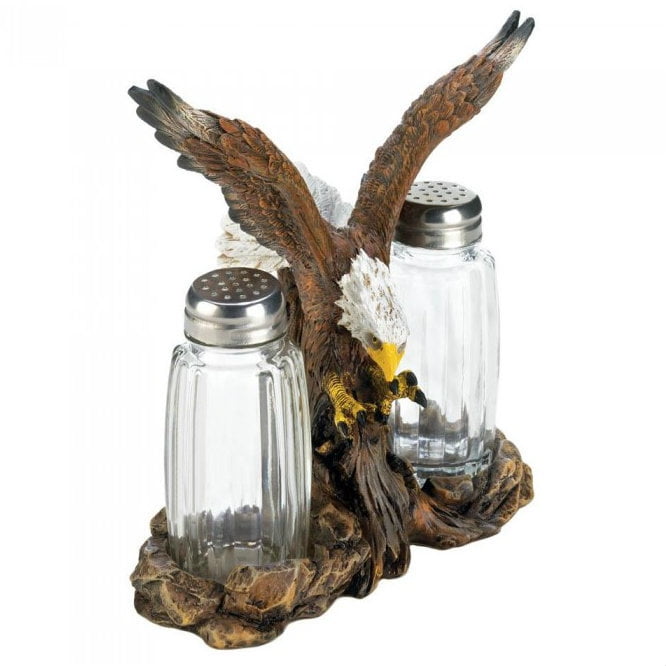 Salt And Pepper Shakers Novelty, Soaring Eagle Small Combo Pepper Salt