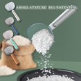 thumbnail image 2 of Long Handle Measuring Spoon,Rice Cooker Spoon And Measuring Cup,180ML Large Plastic Scoop Measuring Cups Kitchen Measuring Spoon,Kitchen Gadgets for Cooking Baking R5M0, 2 of 8