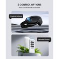 thumbnail image 4 of LZHF Eye Massager, Eyeris1 Eye Massager FSA HSA with Heat & Remote, Compression, Sleep Eye Mask for Eye Relax, Migraine Relief, Reduce Eye Strain, Improve Sleep, Birthday Gifts for Women Men, 4 of 5