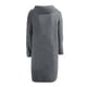 thumbnail image 4 of Puntoco Mujer Capucha Cárdigan Tamaño grande Suéter Bolsillo Un solo pecho Manga larga Abrigo Liquidación Puntoco Puntoco-1736, 4 of 5