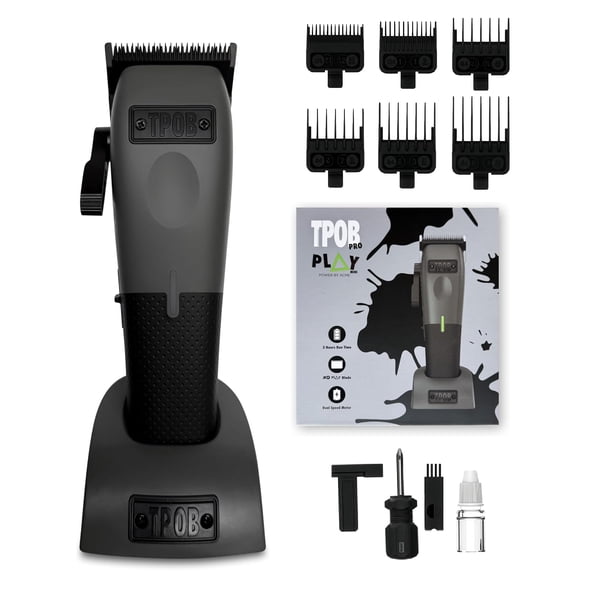 Cortapelos TPOB Mini Play Professional para hombre (gris)