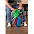thumbnail image 6 of Trailmaker Clear See Through Backpack| Transparent Clear Backpack Bags Stadium Approved for Mens, Women, Travel (Blue), 6 of 9