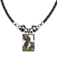 thumbnail image 1 of foto de vaca organismo animal terrestre collar a mano colgante de cuerda de cuero Unbranded M, 1 of 3