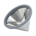 thumbnail image 1 of Pour Over Coffee Dripper, 304 Stainless Steel Reusable Coffee Filter, Paperless Slow Drip Single Cup Coffee Maker Accessories For Home Travel Office, High Temperature, 1 of 8