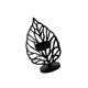 thumbnail image 2 of Candelabro con forma de hoja, candelero con soldadura de hierro, candelabro para decoración del hogar, negro, tipo A Yuarrent HA002256-02, 2 of 6