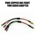 thumbnail image 4 of Sound Cable Long Sound Cable Nylon Braided Music Cable for Amplifier, 4 of 9
