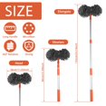 thumbnail image 4 of POINTERTECK Car Wash Mop Brush with Long Handle 360°Rotating Retractable Car Detailing Mop Absorbent Microfiber Car Brush Mop Soft Bristle Double Head Scratch-Free for Car Window Home Cl, 4 of 11