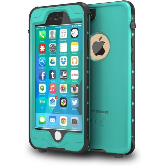 iPhone 6 Plus case, ImpactStrong® Waterproof Case [FingerPrint ID Compatible] Shockproof Snowproof Dirtproof Protection