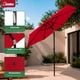 thumbnail image 3 of Sombrilla 2.7 metros Playa Jardín Jardimex  Inclinación Manivela Rojo, 3 of 7
