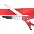 thumbnail image 4 of SCS Direct Giant Ribbon Cutting Scissor Set with Red Ribbon Included - 25" Extra Large Scissors - Heavy Duty Metal Construction for Grand Openings, 4 of 5