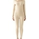 thumbnail image 1 of Qarigey Conjunto de ropa interior de manga larga para mujer, calzoncillos largos, traje de capa base térmica, ropa de dormir elástica, suave Ropa interior Blanco, 1 of 6