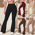 thumbnail image 4 of Pantalones de yoga de cintura alta con colgante, pantalones deportivos de punto informales de verano para mujeres europeas y americanas, 4 of 6