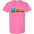 thumbnail image 3 of Inktastic Colorful Toy Train T-Shirt, 3 of 5