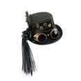 thumbnail image 3 of Decoración de sombrero de steampunk Halloween Headwear para el escenario Promensor Halloween, 3 of 8